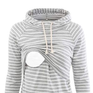 Maternity nursing sweatshirt size Large